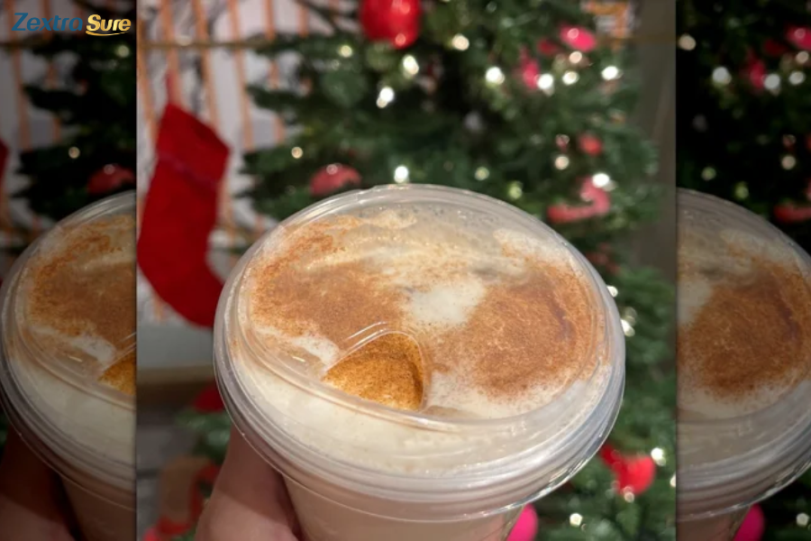 The Iced Gingerbread Oat Milk Chai has a sweet and balanced flavor